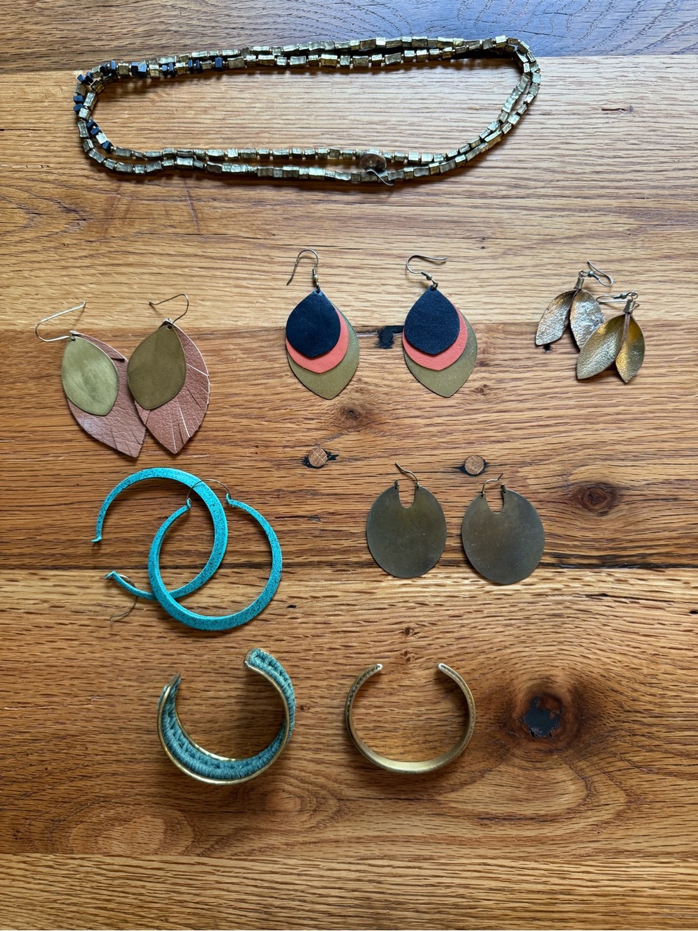Noonday Jewelry Assortment: Earrings and Cuffs